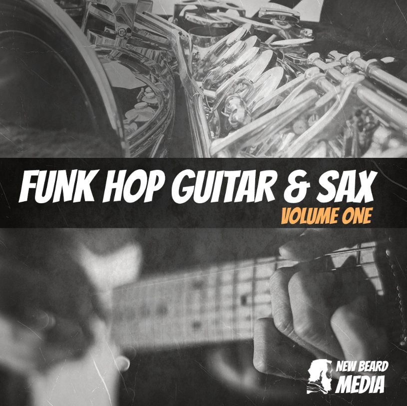 New Beard Media Funk Hop Guitar and Sax Vol 1