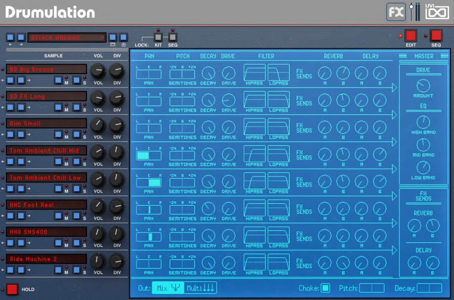 UVI Soundbank Drumulation v1.4.3