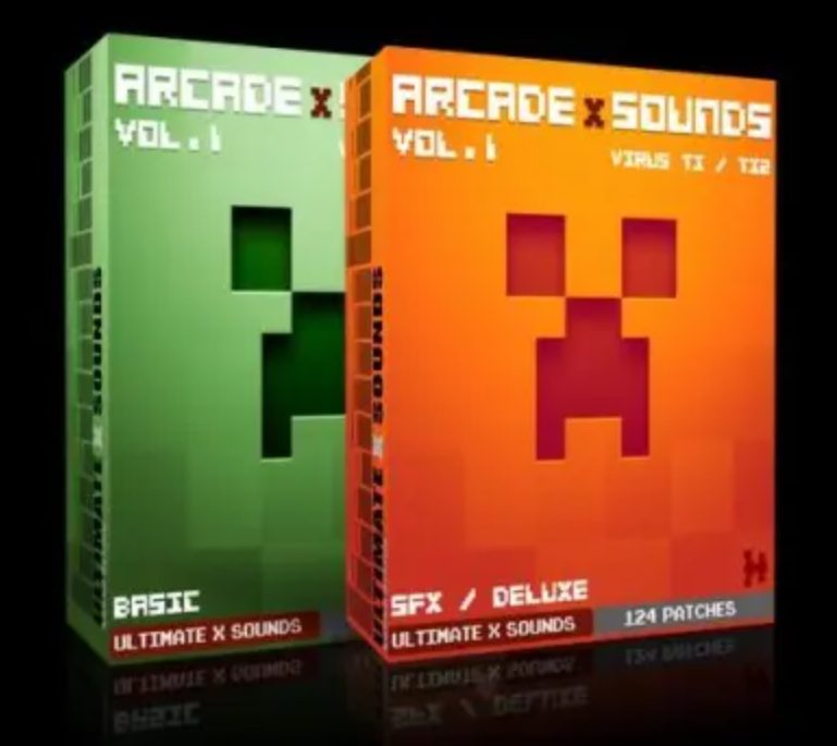 Ultimate X Sounds Arcade X Sounds Vol.1 DELUXE edition (Basic + sfx) Virus TI2 TI ​Soundset