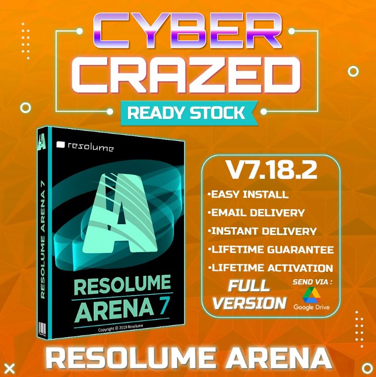 Resolume Arena v7.18.2 rev 29742