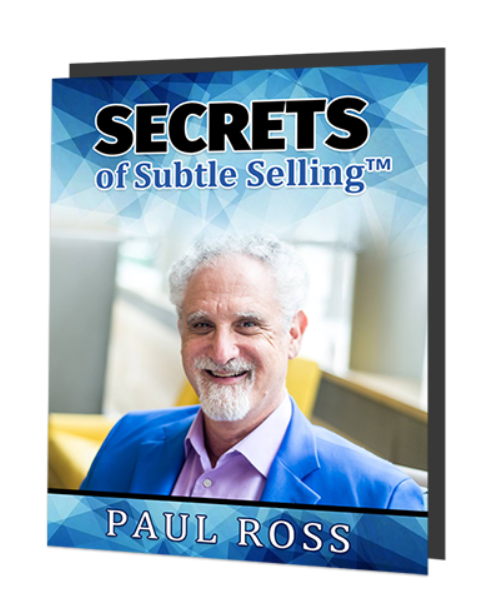 Paul Ross – Secrets Of Subtle Sales Mastery Deluxe