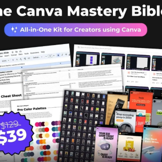 The Canva Wizard – Canva Mastery Bible – Your Blueprint to Amazing Canva designs