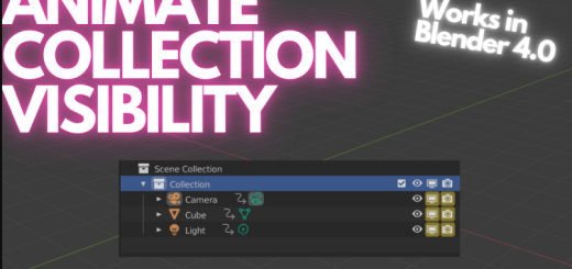 Animate Collection Visibility v1.1 for Blender