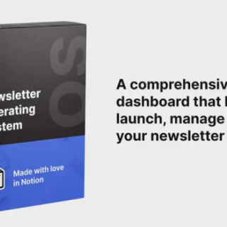 Janel – Newsletter Operating System (Notion Dashboard)