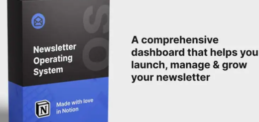 Janel – Newsletter Operating System (Notion Dashboard)