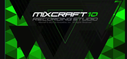 Acoustica Mixcraft 10.5 Recording Studio