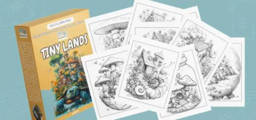 Delve Into 500+ Exquisite (Tiny Lands) Coloring Pages Designed For Adults And Teens!