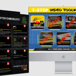 YOUR 7-STEP VIDEO TOOLKIT TODAY – GET THE 1st. VIDEO PLUS YOUR STARTER CHECKLIST!