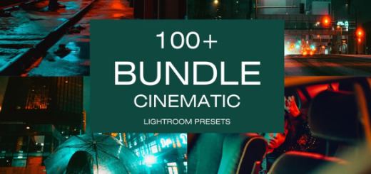 100 Cinematic Bundle Lightroom Presets