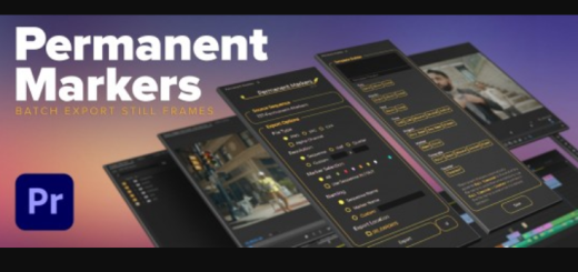 Aescripts Permanent Markers for Premiere Pro v1.0.3