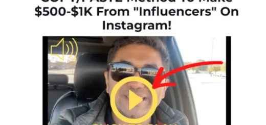 COPY/PASTE Method To Make $500-$1K From (Influencers) On Instagram