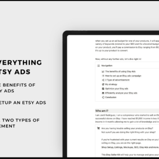 Jordi – Ultimate Etsy Ads Guide