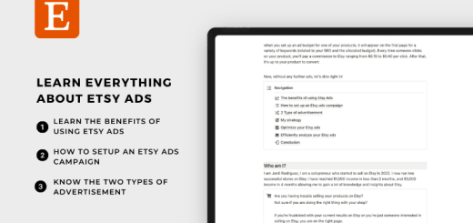 Jordi – Ultimate Etsy Ads Guide