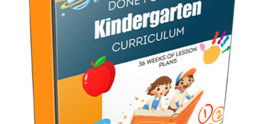 PLR Planners – Done-for-you Kindergarten Curriculum Print PLR