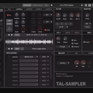 Togu Audio Line TAL-Sampler