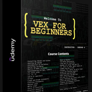 Udemy – Houdini VEX Programming for Beginners