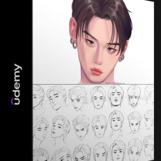 Udemy – The Ultimate Art Course: K-POP Faces (Male Idols)