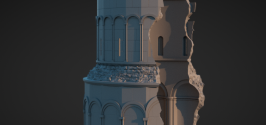 CGSide – Church Ruins – Houdini Modeling