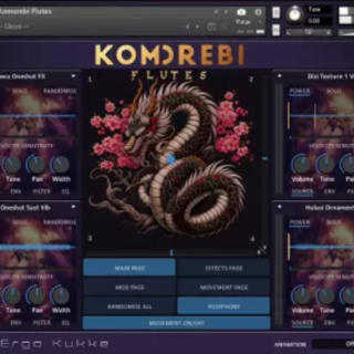 Loot Audio Ergo Kukke Komorebi Flutes KONTAKT