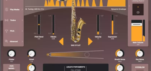 Audio Modeling SWAM Saxophones 3 v3.8.2