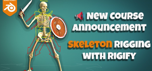 CGDive – Rig a Skeleton with Blender and Rigify