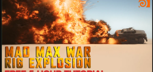 DoubleJump Academy – Mad Max War Rig Explosion Houdini Tutorial