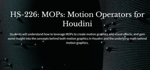 Houdini School – HS -226: MOPs: Motion Operators for Houdini