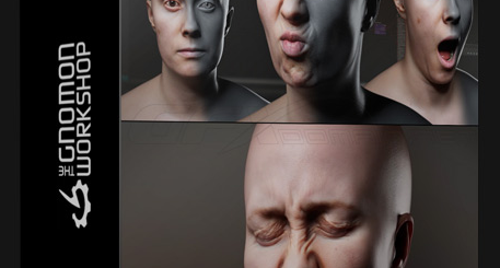 The Gnomon Workshop – Creating Facial Blendshapes Using Photogrammetry