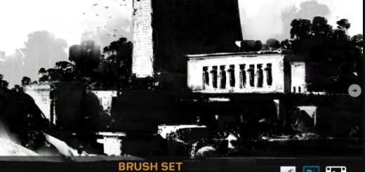 ArtStation Marketplace – Brush Set For Graphic Composition