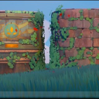 Artstation – Handpaint/Ghibli style Texture with Substance Designer