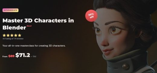 CGBoost – Master 3D Characters in Blender P1 C1-10