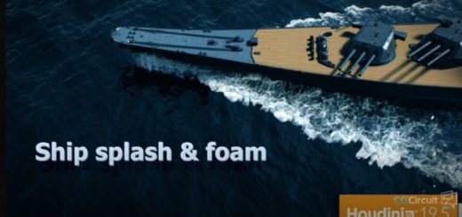 CGCircuit – Ship Splash and Foam