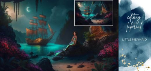 Finding North Education – Little Mermaid Editing Tutorial