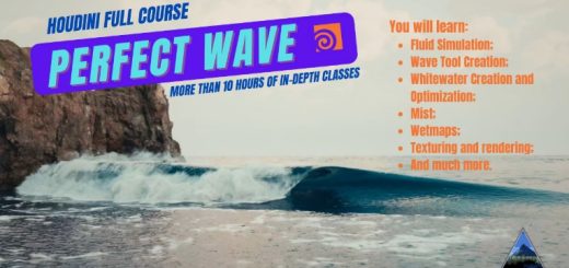 Gumroad – Perfect Wave Houdini Fluid Simulation Course